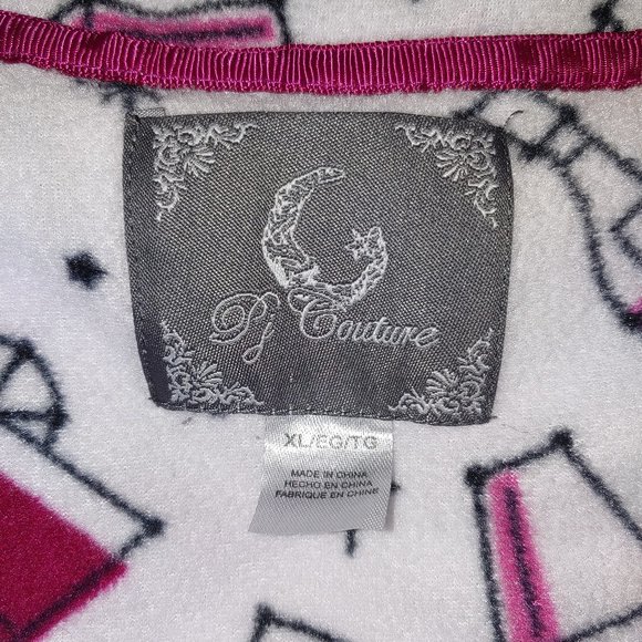 PJ Couture "Cocktail" Matching PJ Top & Bottoms - Picture 9 of 16